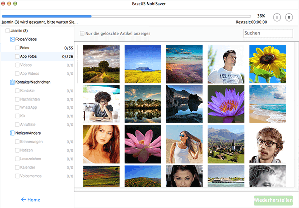 iTunes Daten wiederherstellen mit Anleitung von EaseUS MobiSaver Free for Mac