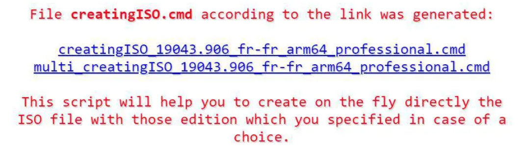 UUP-Datei für Windows 10 ARM