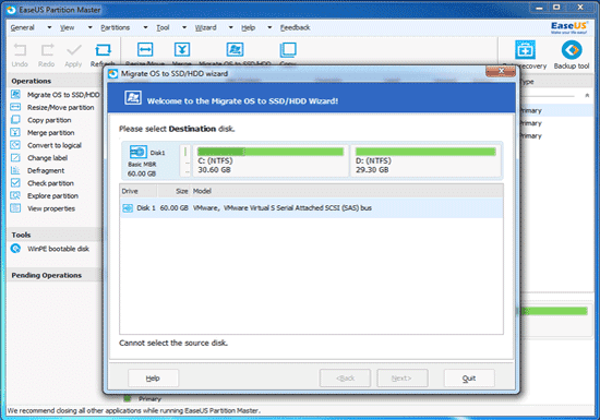 EaseUS Data Recovery Wizard - Select Files to Recover