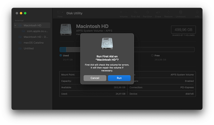 Startdiskette reparieren
