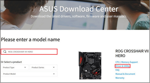 BIOS-Version im BIOS-Menü aktualisieren - Schritt 1