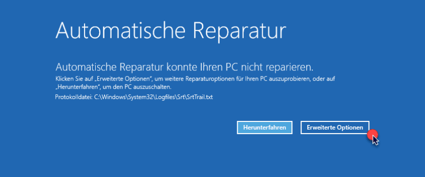 System stellt den Computer im abgesicherten Modus auf ein früheres Datum zurück