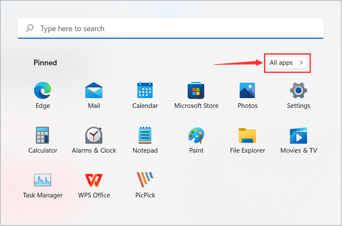 Alle Apps überprüfen