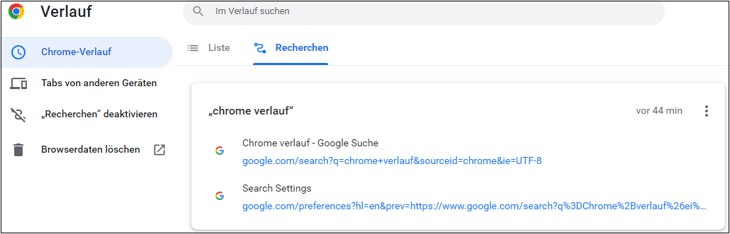 was ist Chrome Journeys