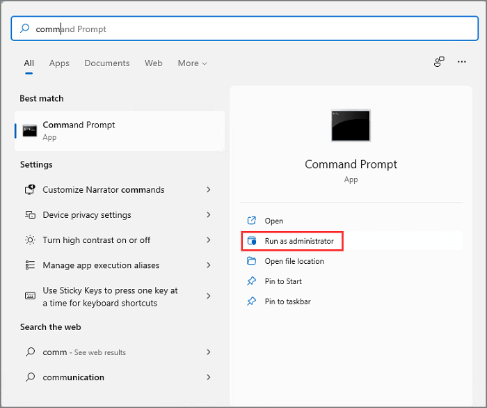 CMD unter Windows 11 ausführen