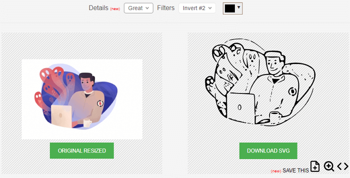 Eine bestehende Datei zu SVG konvertieren