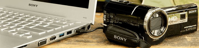 Digitale Video auf den Computer kopieren