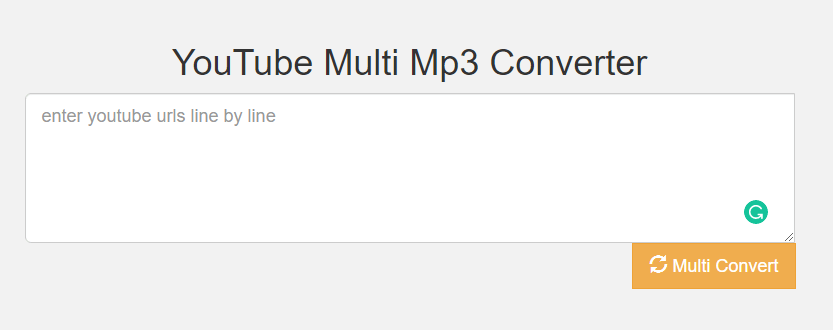 Mehrere YouTube-Videos in MP3 herunterladen