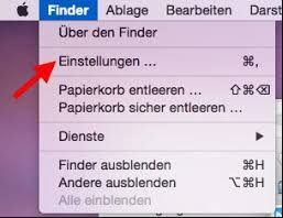 Festplatte auf dem Mac-Schreibtisch anzeigen - 1