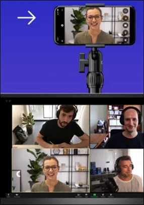 Webcam für das Handy