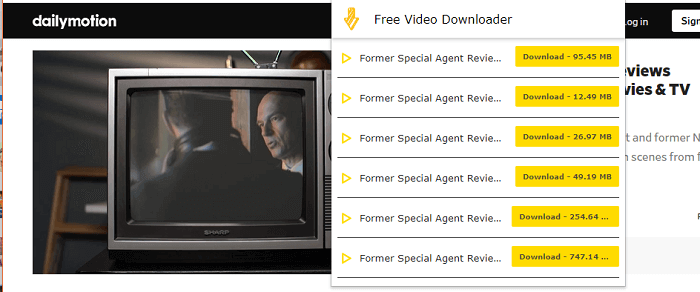 Dailymotion-Video mit Browser-Erweiterungen herunterladen