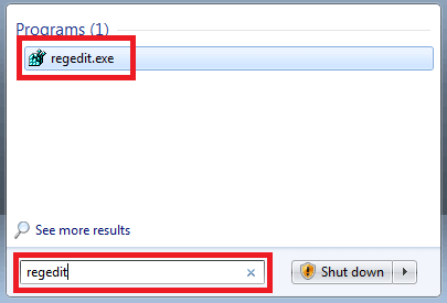 Registrierungs-Editor öffnen