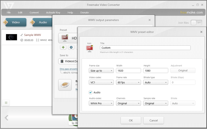 Videos mit 60FPS mit Freemake Video Converter erstellen