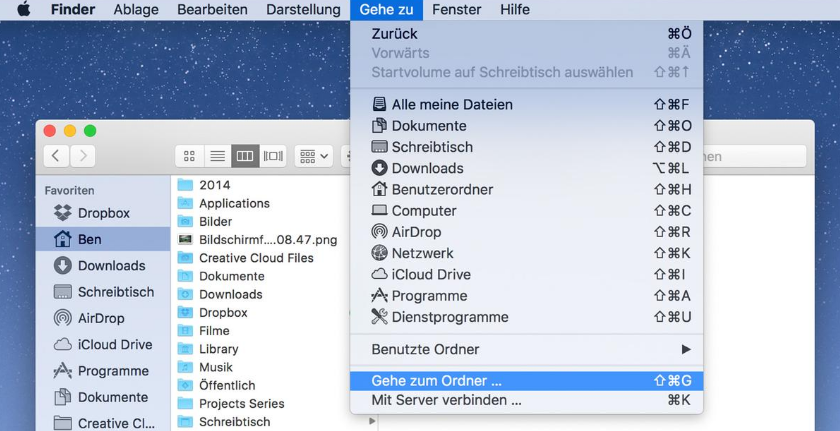 Löschen Sie die Temp-Dateien