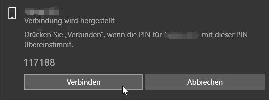 Zwei Geräte verbinden