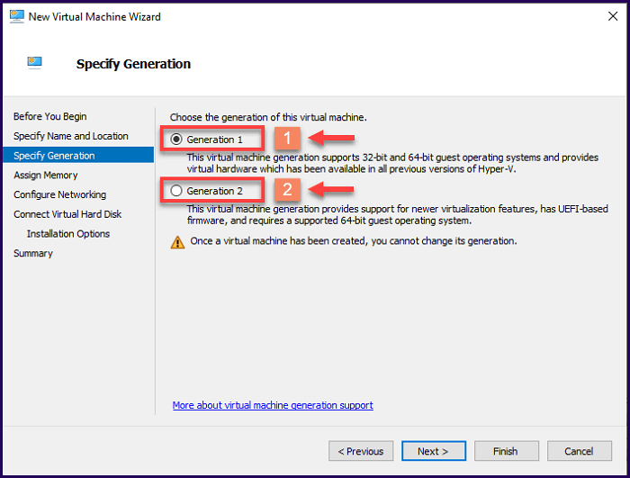 Windows 11 auf Hyper-V installieren - Schritt 6