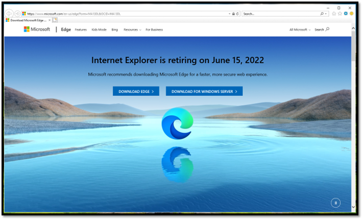 Lebensende des Internet Explorers