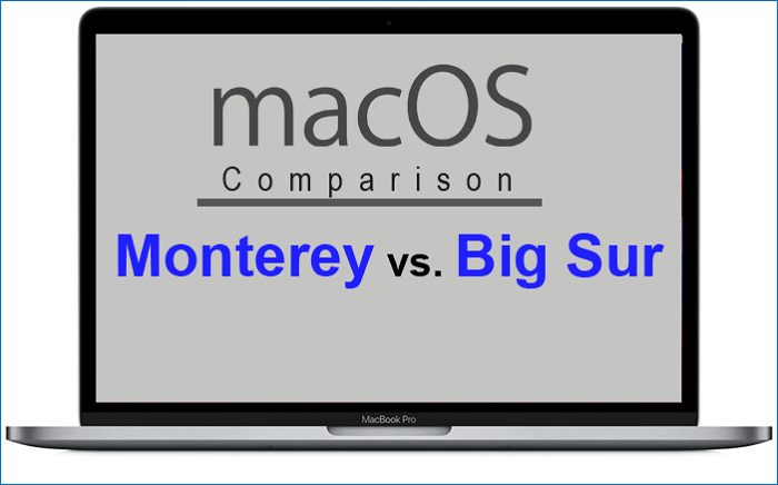 MacOS Monterey vs Big Sur