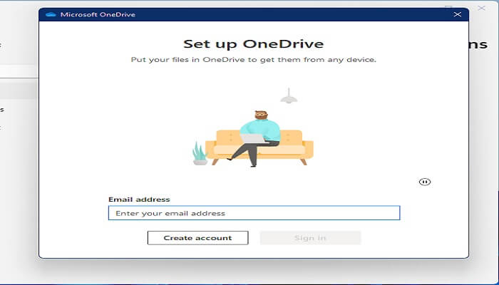 Windows 11 Backup mit OneDrive - Schritt 2