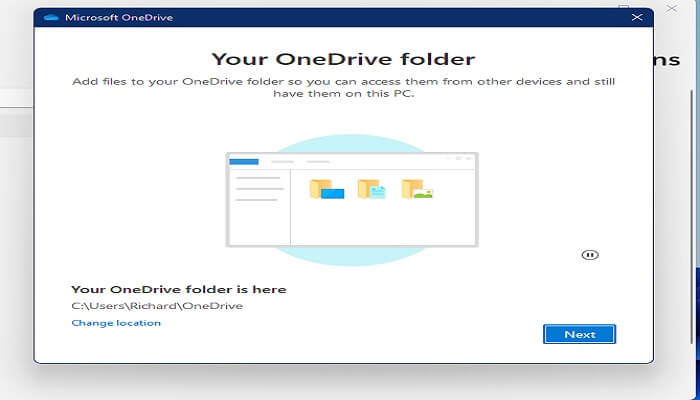 Windows 11 Backup mit OneDrive - Schritt 3
