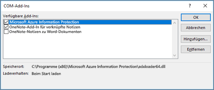 PowerPoint Add-ins deaktivieren