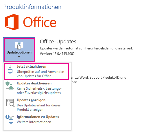 Die neueste Version von PowerPoint installieren