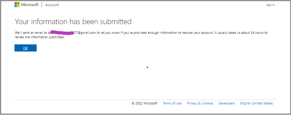 Angaben übermittelt