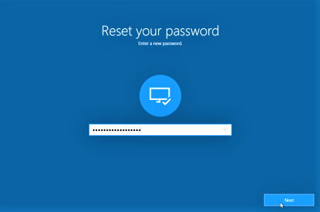 Passwort zurücksetzen