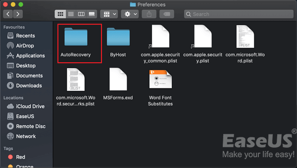 Nicht gespeichertes Word-Dokument auf Mac wiederherstellen