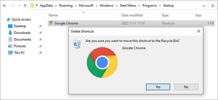 Startprogramme im Autostart-Ordner entfernen
