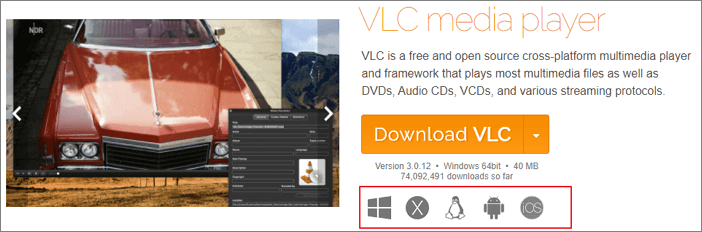 Beschädigte MP4-Dateien mit dem VLC Media Player reparieren - Schritt 1