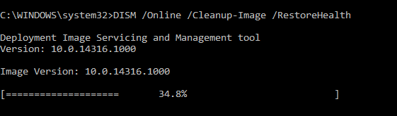 DISM-Scan durchführen