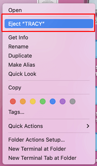 Externe Festplatte sicher vom Mac auswerfen