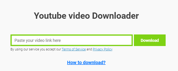 Eingebettetes Video herunterladen über Online Video Downloader