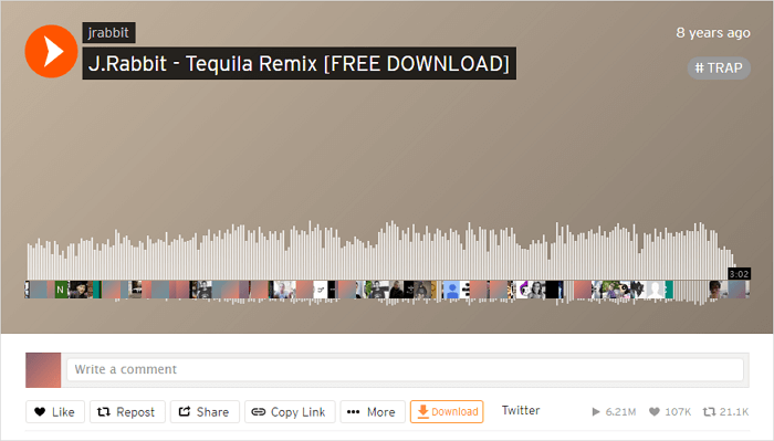 SoundCloud Musik durch eine Browser-Erweiterung herunterladen