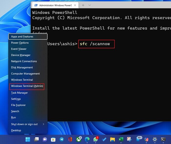 Windows-Systemdatei durch den SFC-Befehl überprüfen