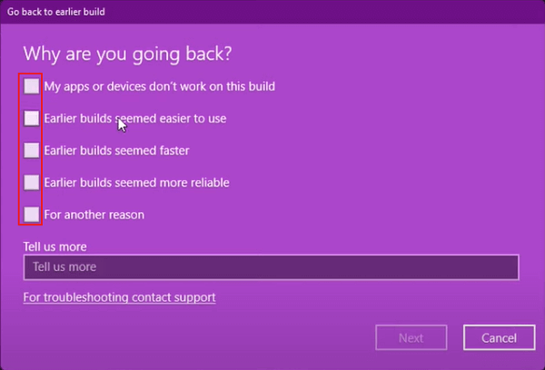 Was passiert wenn ich Windows 10 Zurücksetze?