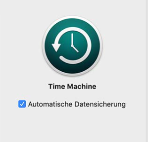 Automatische Sicherung aktivieren