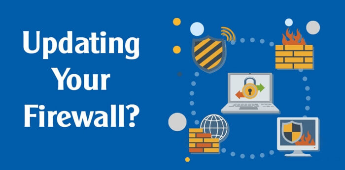 Aktualisierung des E-Mail-Systems und der Firewall