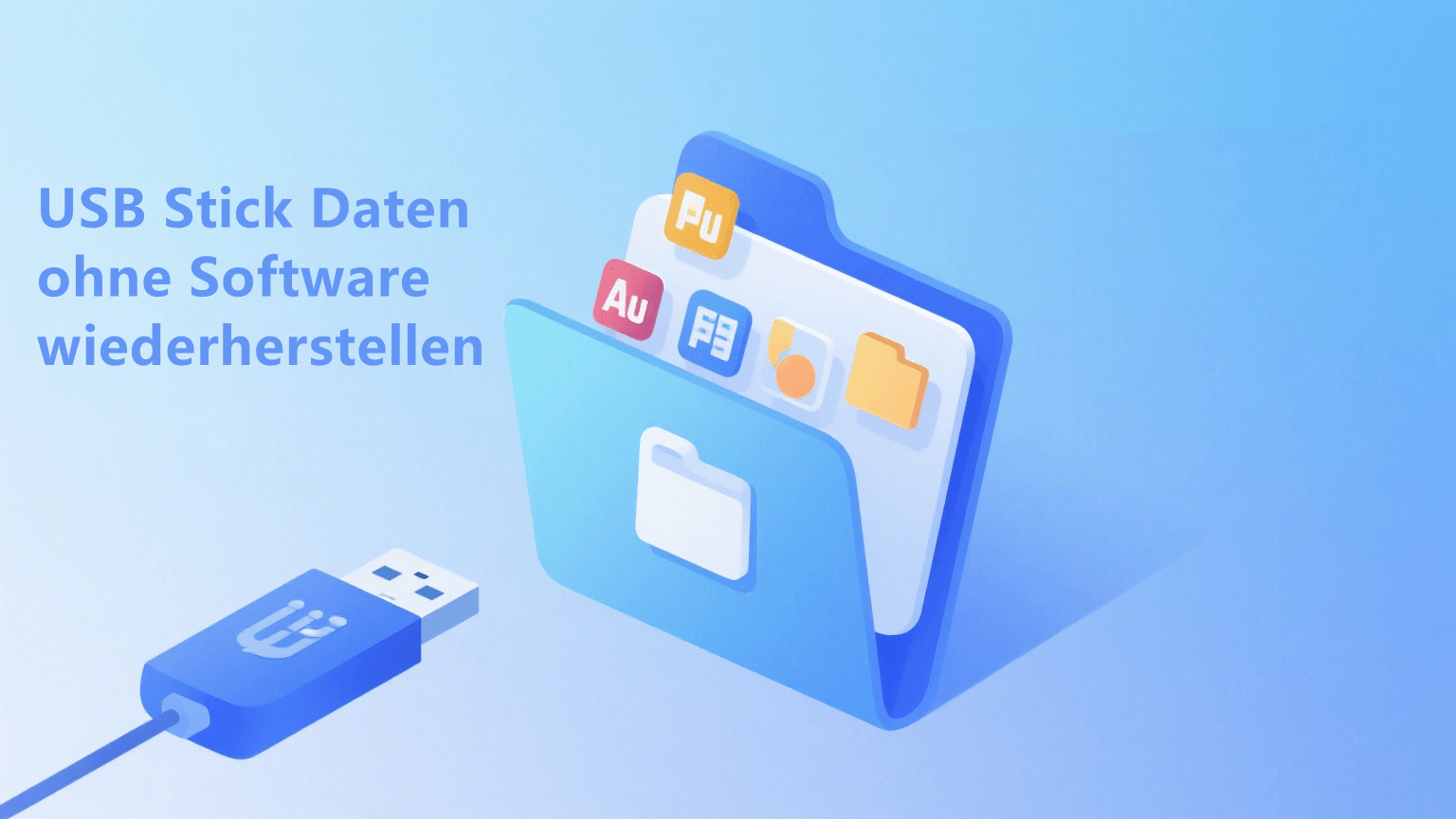 USB Stick gelöschte Dateien mit und ohne Software wiederherstellen