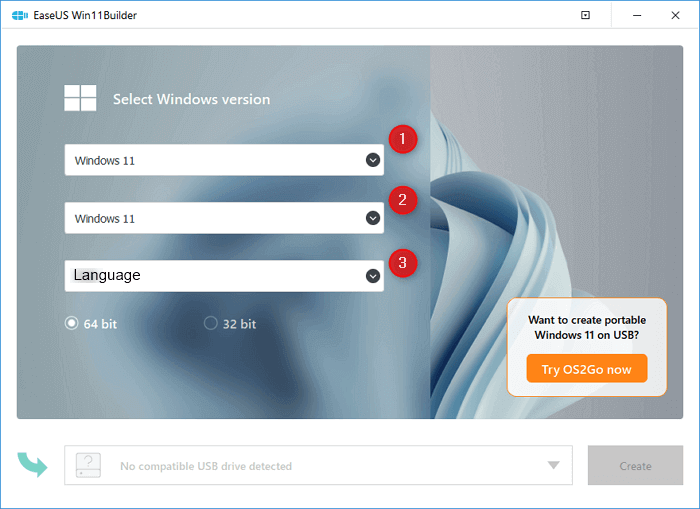 Win11 Builder starten