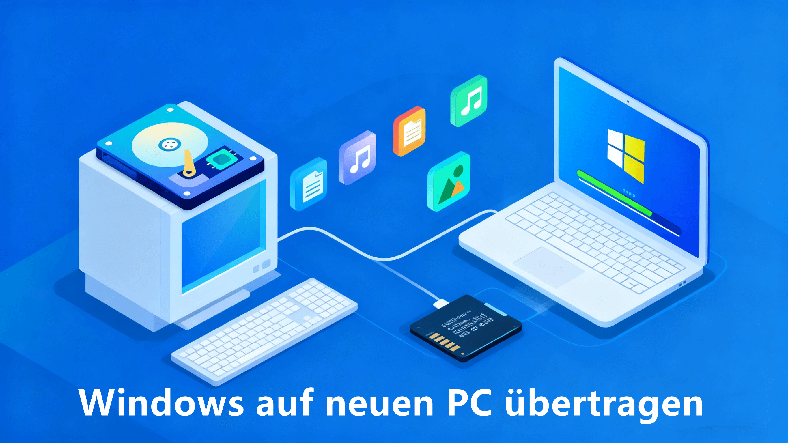 windows auf neuen pc uebertragen