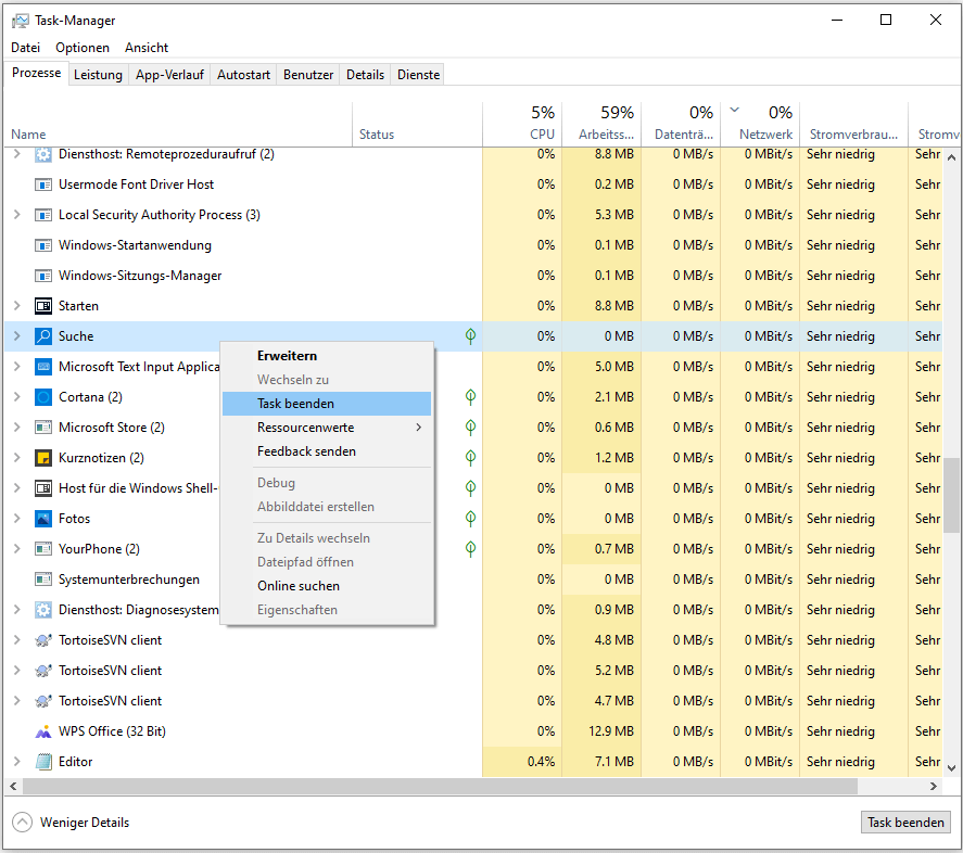 autostart im Task Manager finden