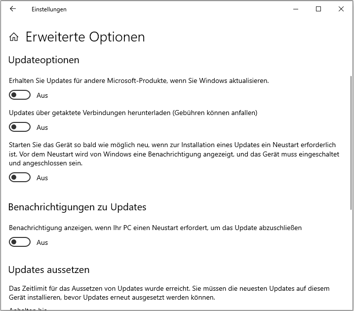 Windows 10 Update Werden Abgerufen Dauert Ewig Gelöst: Windows Update dauert ewig [2025] - EaseUS