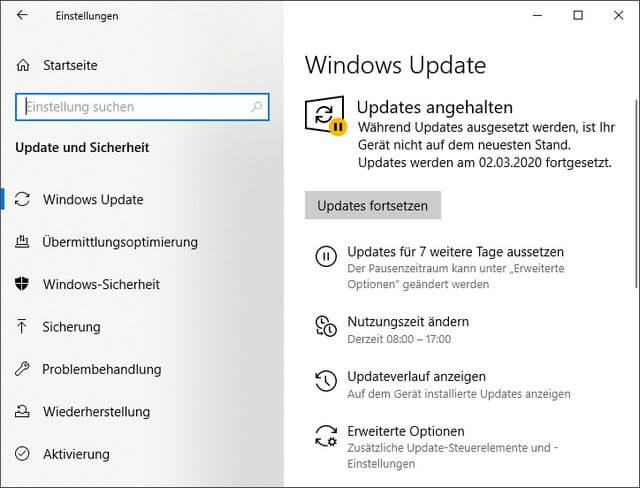 windows 10 update auf windows 11 wird nicht angezeigt