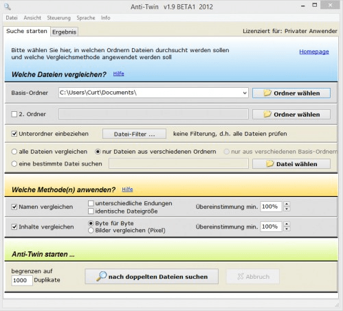 Doppelte Dateien unter Windows finden und löschen
