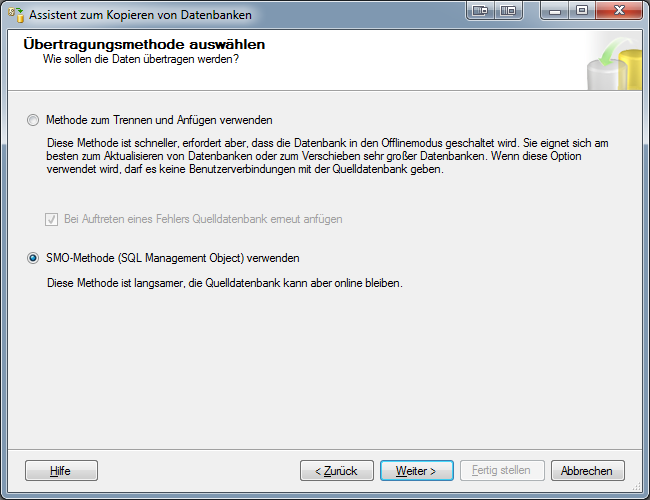 SQL Management Object verwenden