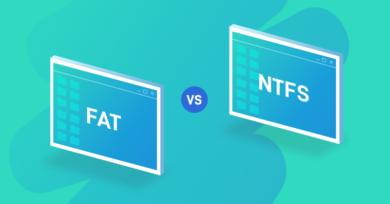 unterschied ntfs fat fat32