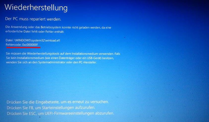 Der PC muss repariert werden - So beheben Sie die Fehlermeldung - EaseUS