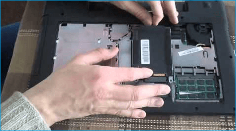 SSD in Laptop setzen